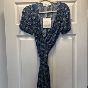 DVF Signature Warp Mini Dress